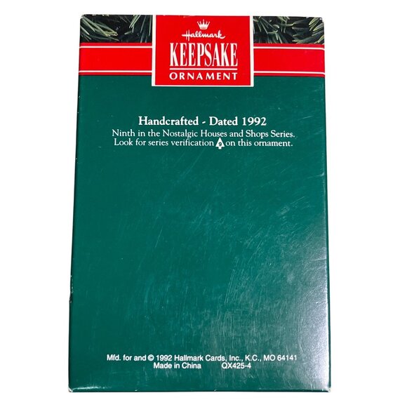 Hallmark Keepsake Ornament 1992 Five-And-Ten Cent Store Nostalgic Houses/ Shops - Picture 2 of 12